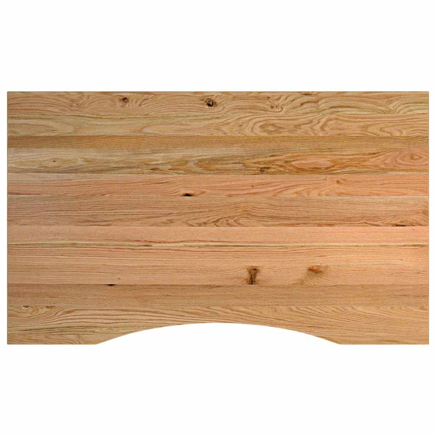 Werkbank 100x60x(71,5-98) cm eikenhout lichtbruin