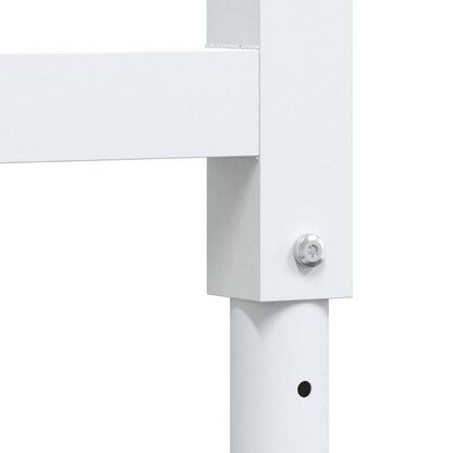 Werkbank rechthoekig 100x60x(71,5-98) cm massief eikenhout