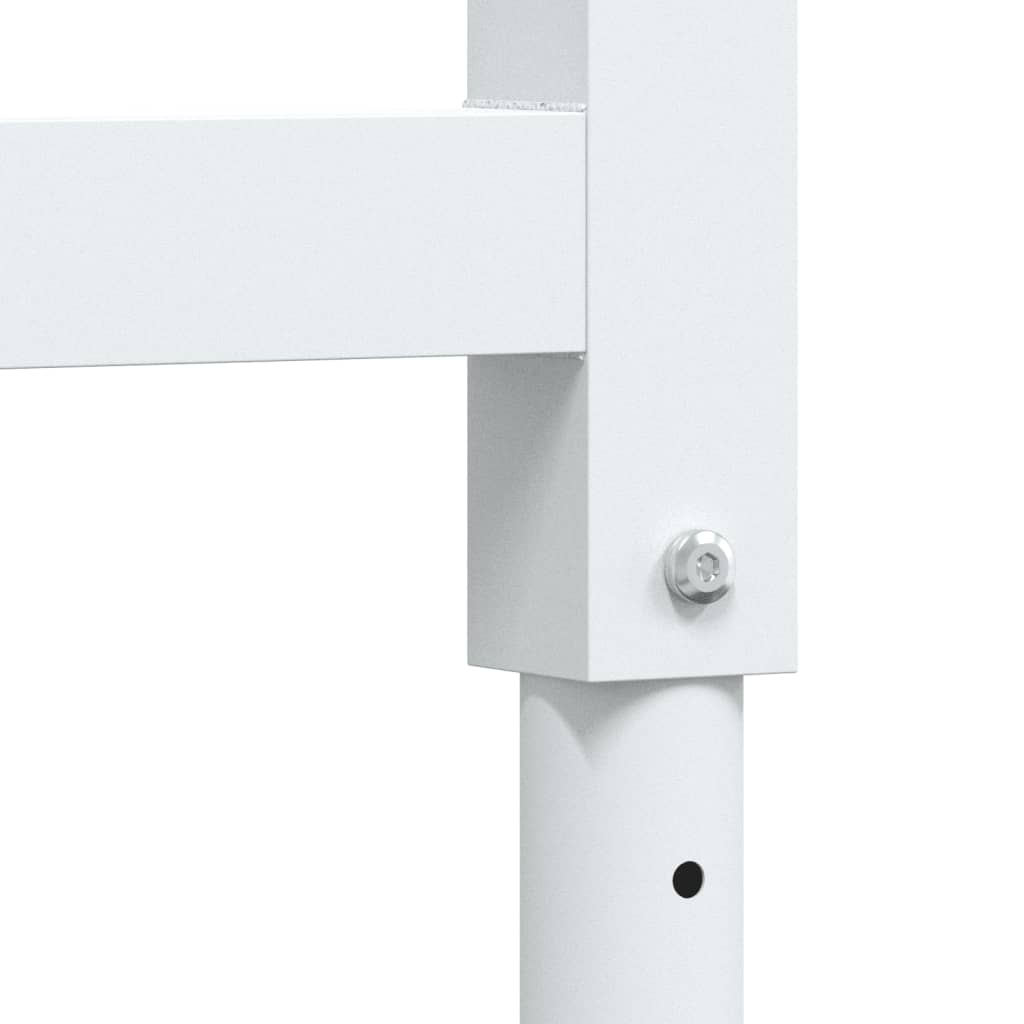 Werkbank rechthoek 100x60x(71,5-98) cm eikenhout donkerbruin