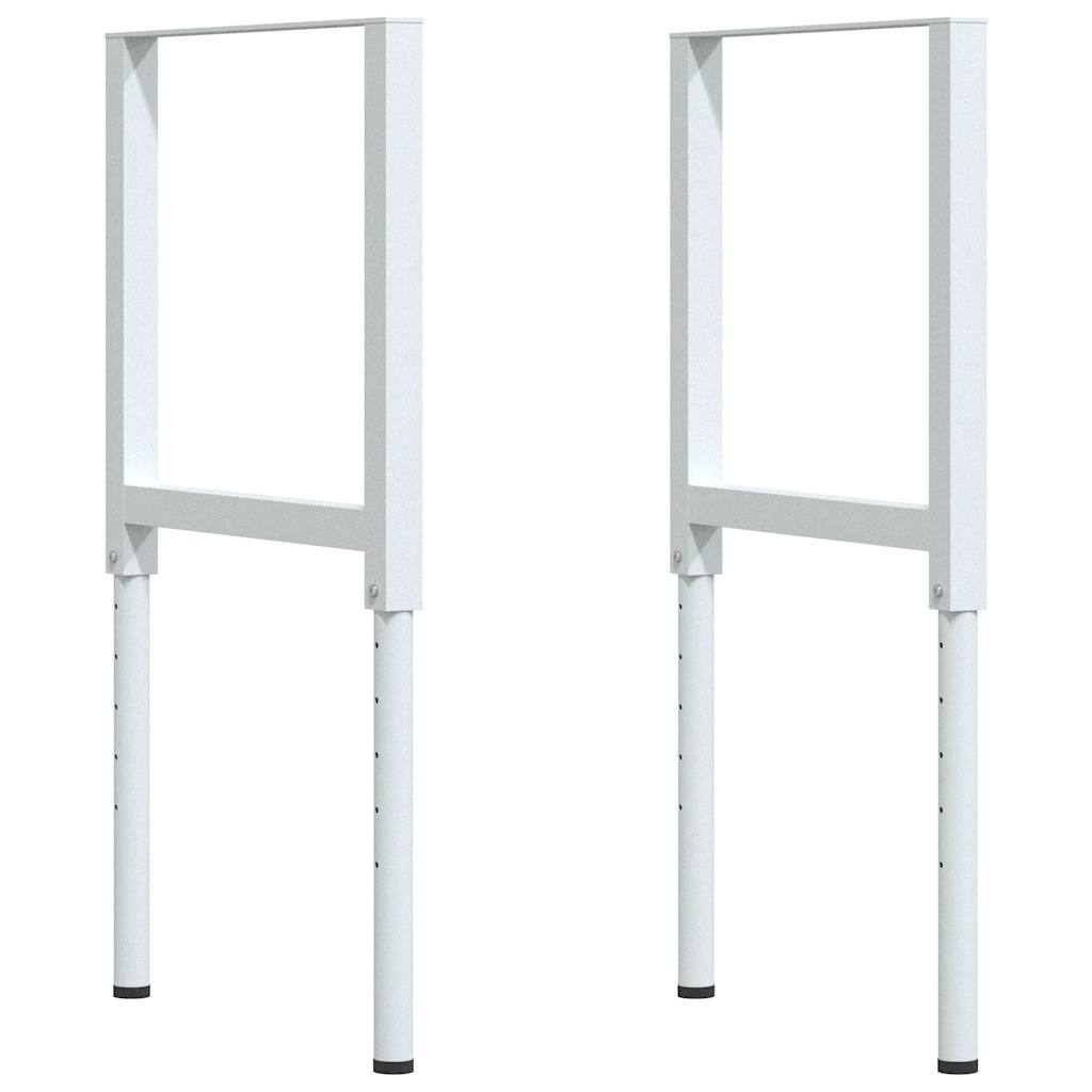 Werkbank 100x60x(71,5-98) cm eikenhout lichtbruin