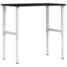 Werkbank 100x60x(71,5-98) cm eikenhout donkerbruin