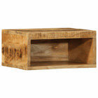 Tv-meubel wandmontage 40x30x19 cm mangohout