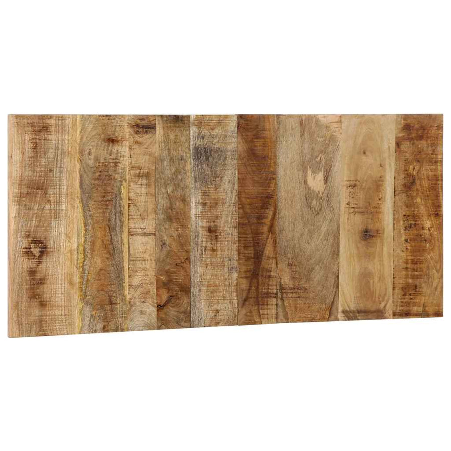 Hoofdbord 120 cm massief ruw mangohout