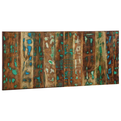 Hoofdbord 120 Cm Massief Gerecycled Hout Meerkleurig