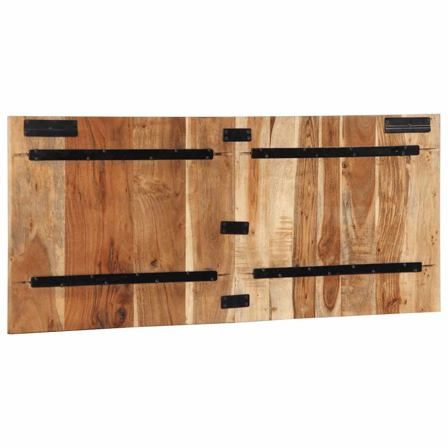 Hoofdbord 120 cm massief acaciahout