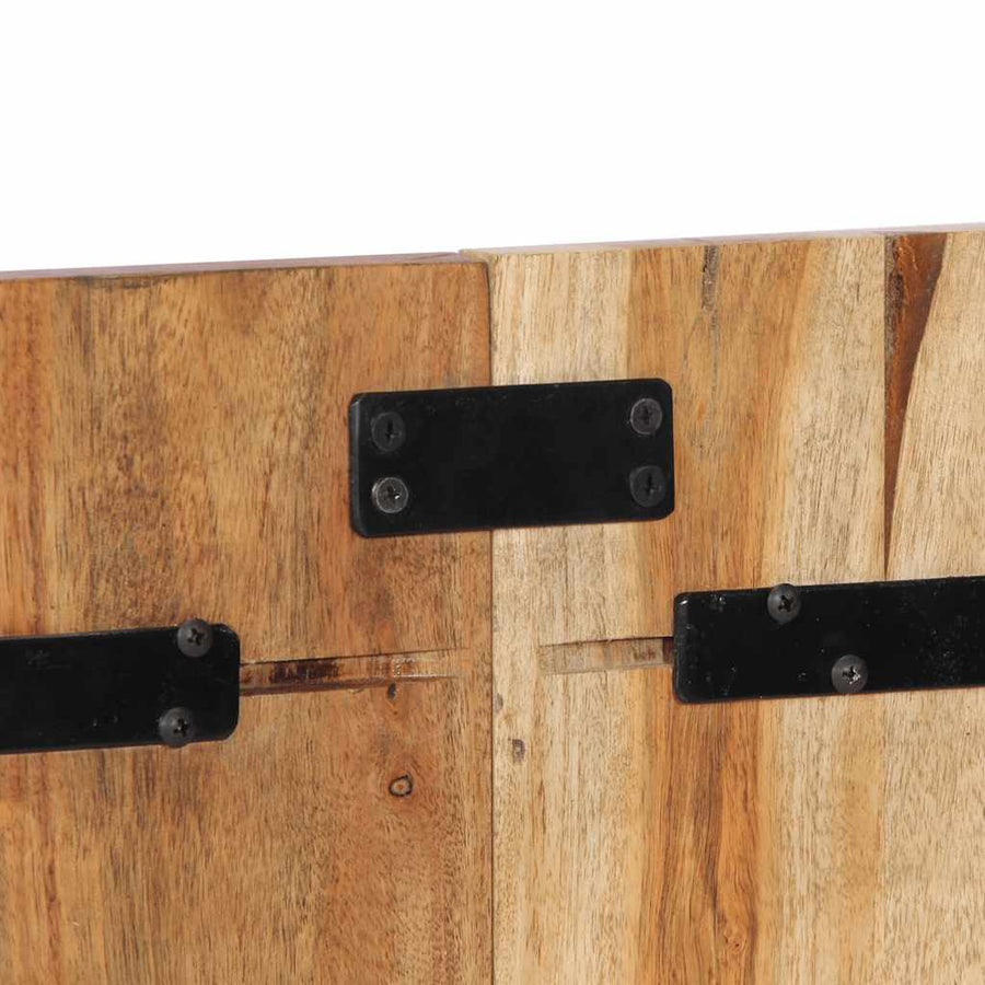 Hoofdbord 120 cm massief acaciahout
