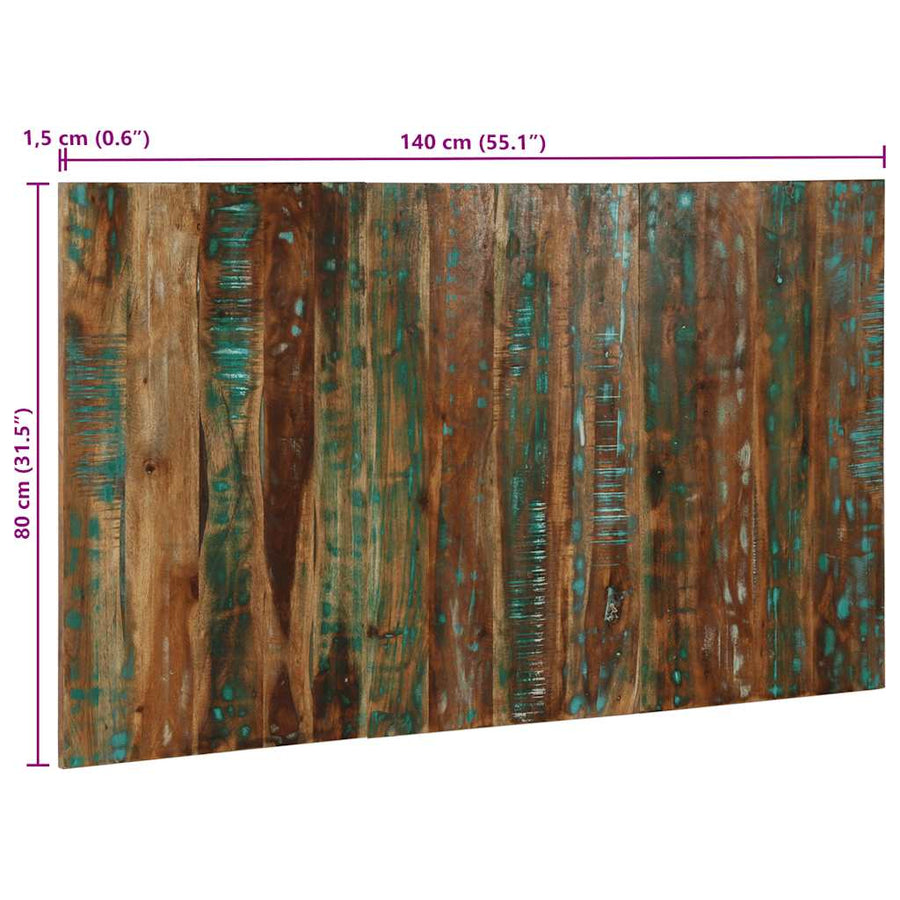 Hoofdbord 140 Cm Meerkleurig 140 x 1.5 x 80 cm