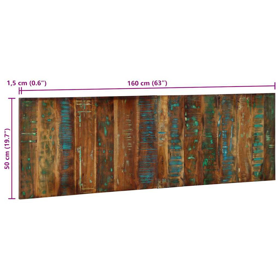 Hoofdbord 160 Cm Meerkleurig 160 x 1.5 x 50 cm