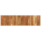 Hoofdbord 200x50x1.5 cm houtlook bruin