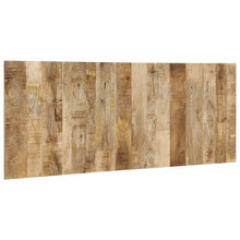 Hoofdbord 200 cm massief ruw mangohout