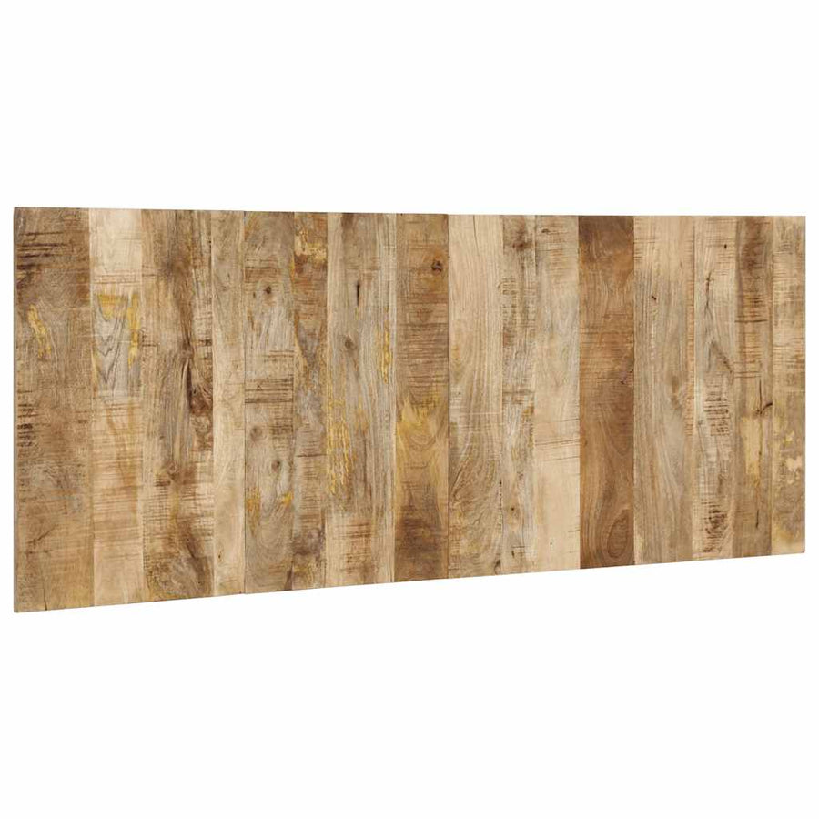Hoofdbord 200 cm massief ruw mangohout
