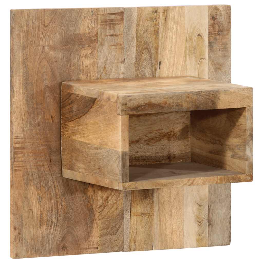 Nachtkastje 50x27x50 cm massief ruw mangohout
