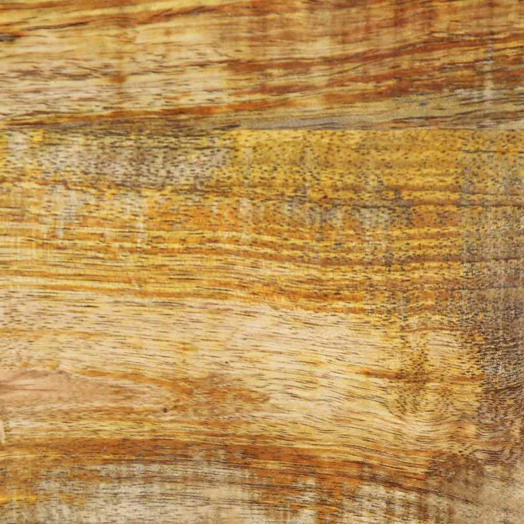 Nachtkastje 50x27x50 cm massief ruw mangohout