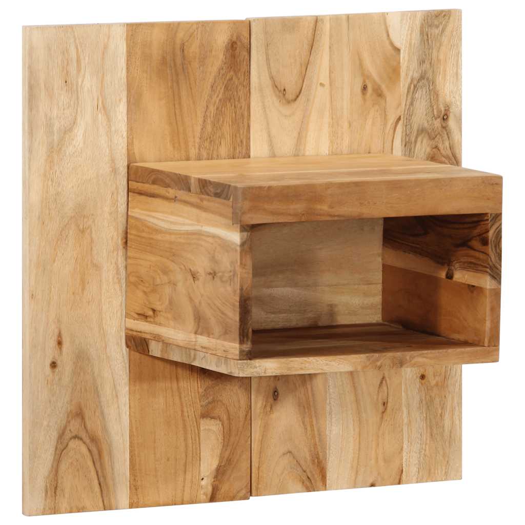 Nachtkastje 50x27x50 cm massief acaciahout