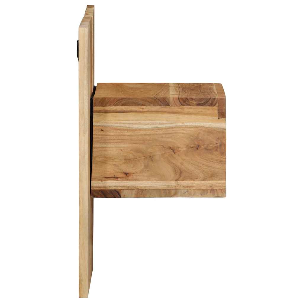 Nachtkastje 50x27x50 cm massief acaciahout