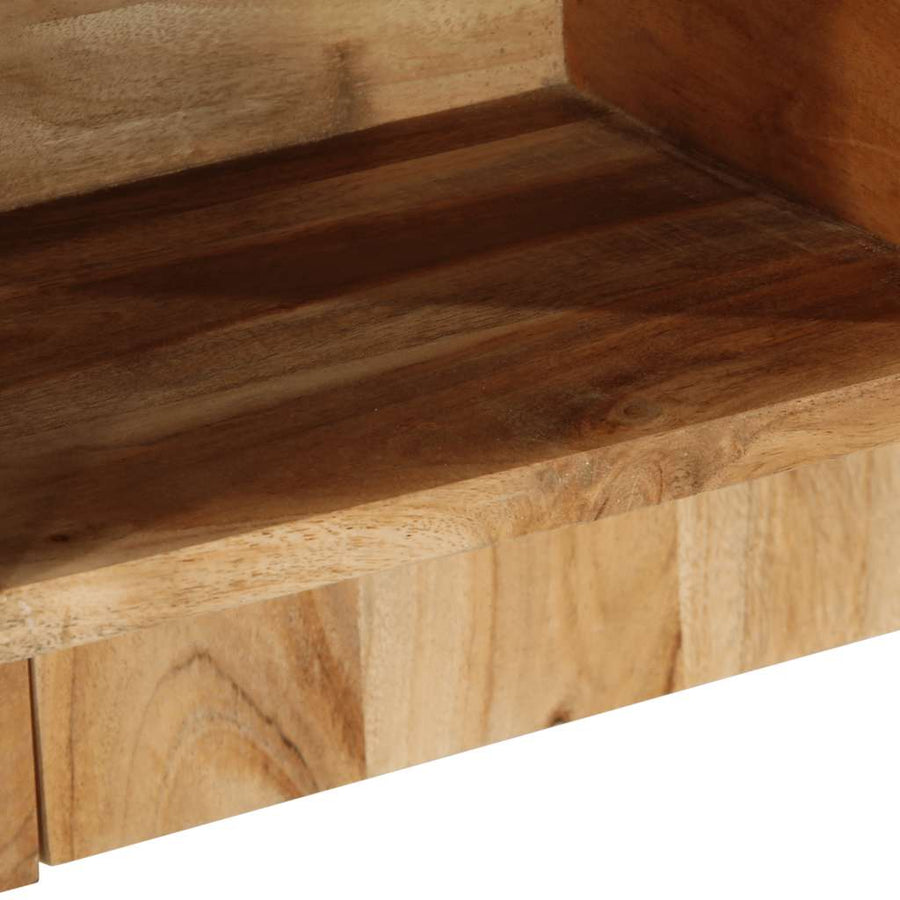 Nachtkastje 50x27x50 cm massief acaciahout