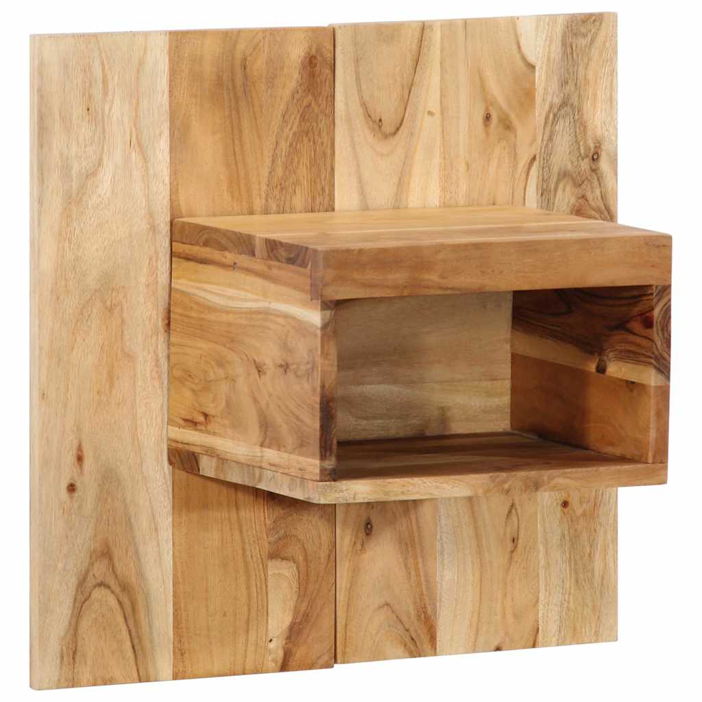 Nachtkastje 50x27x50 cm massief acaciahout