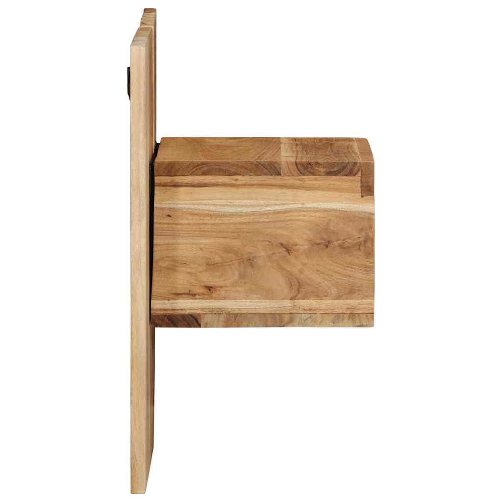 Nachtkastje 50x27x50 cm massief acaciahout