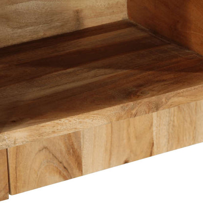Nachtkastje 50x27x50 cm massief acaciahout