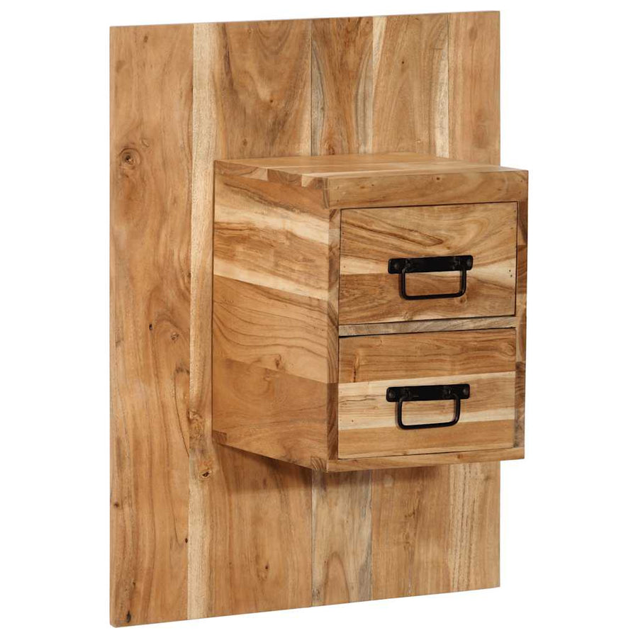 Nachtkastje 60x32x80 cm massief acaciahout