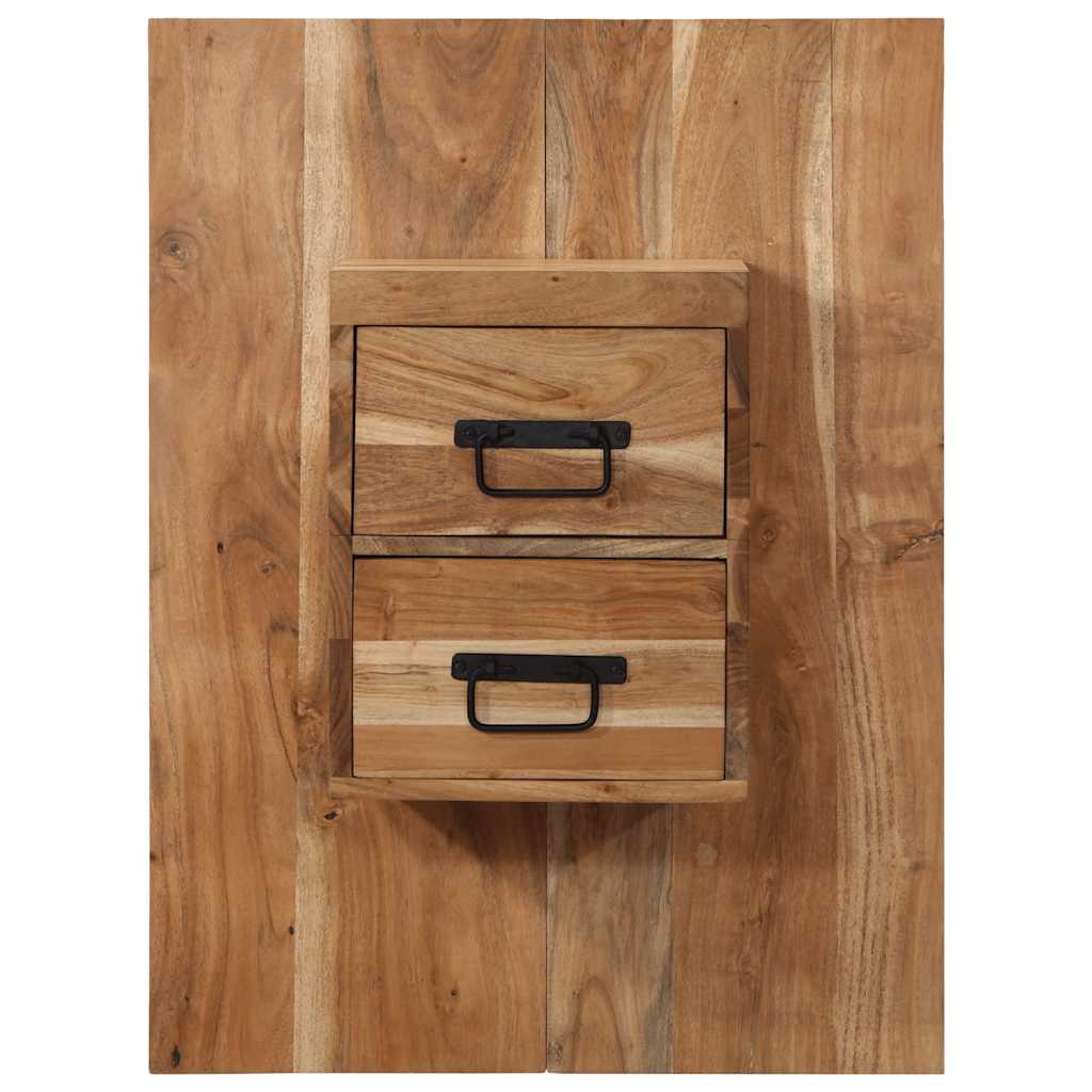Nachtkastje 60x32x80 cm massief acaciahout