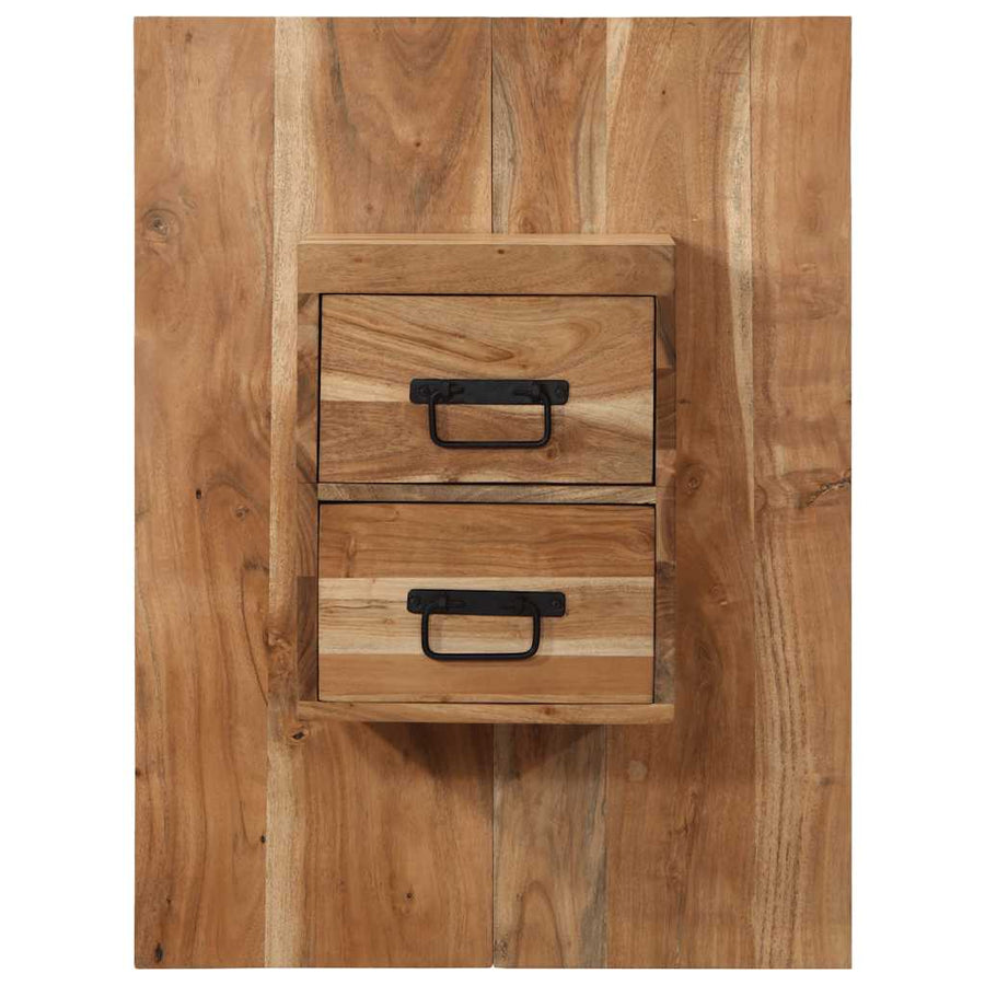 Nachtkastje 60x32x80 cm massief acaciahout