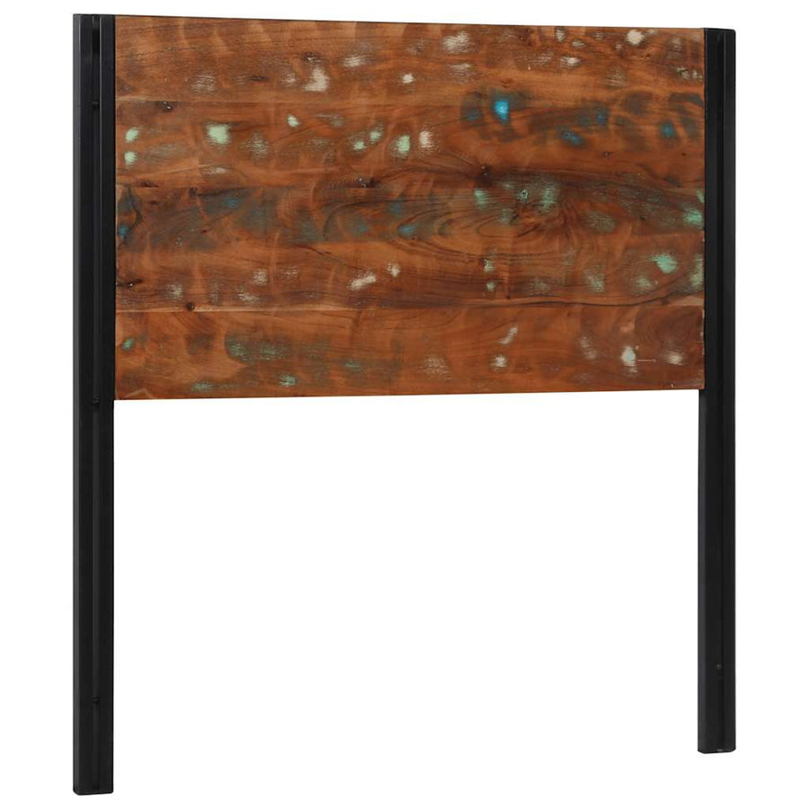 Hoofdeinde 100 cm massief gerecycled en ijzer
