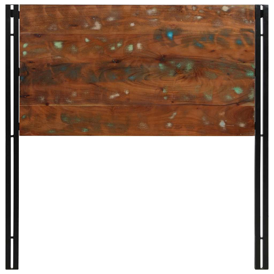Hoofdeinde 100 cm massief gerecycled en ijzer