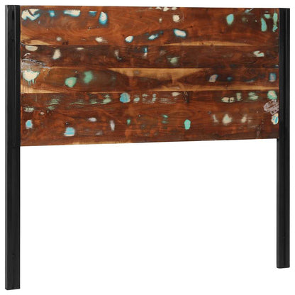 Hoofdeinde 120 cm massief gerecycled en ijzer