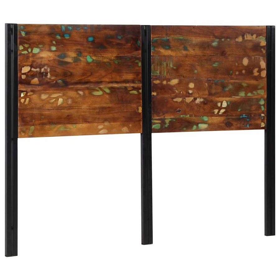 Hoofdeinde 140 cm massief gerecycled en ijzer