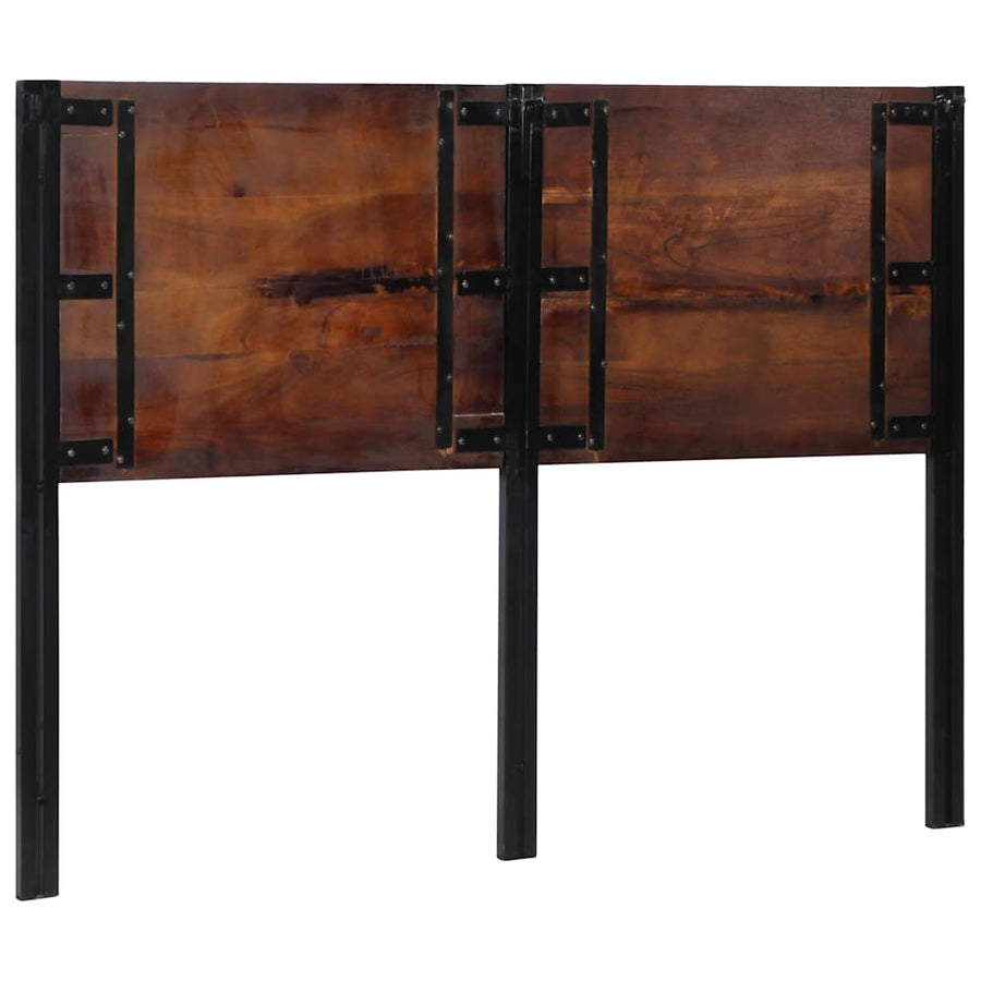 Hoofdeinde 140 cm massief gerecycled en ijzer