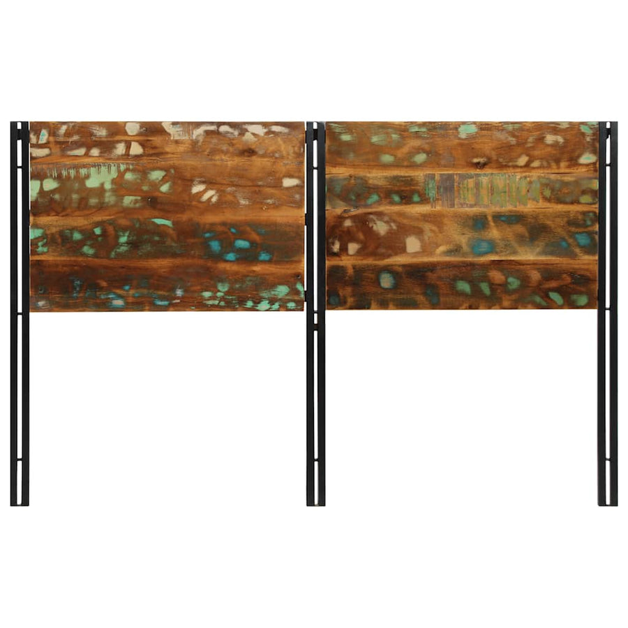 Hoofdeinde 160 cm massief gerecycled en ijzer
