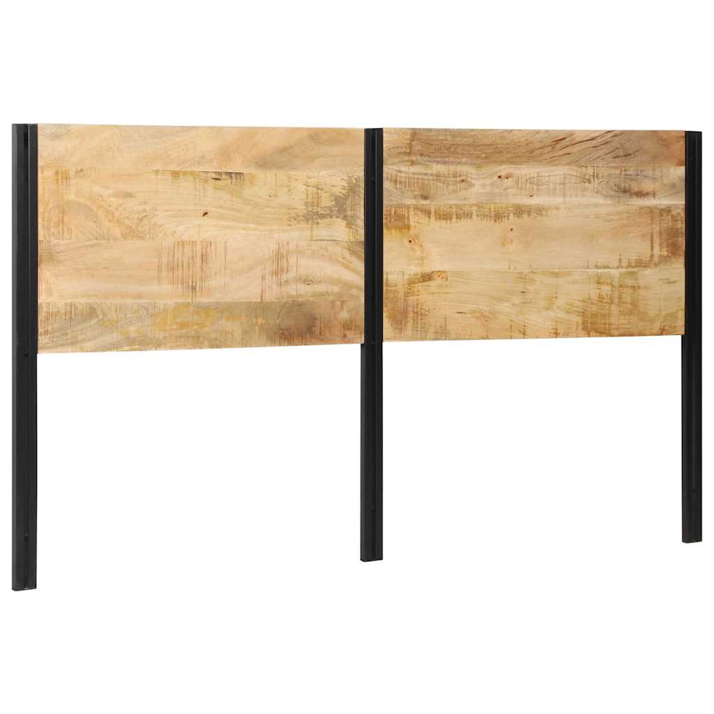 Hoofdeinde 180 cm massief hout mango en ijzer