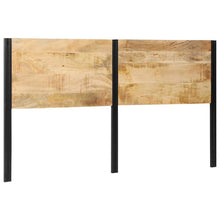 Hoofdeinde 180 cm massief hout mango en ijzer