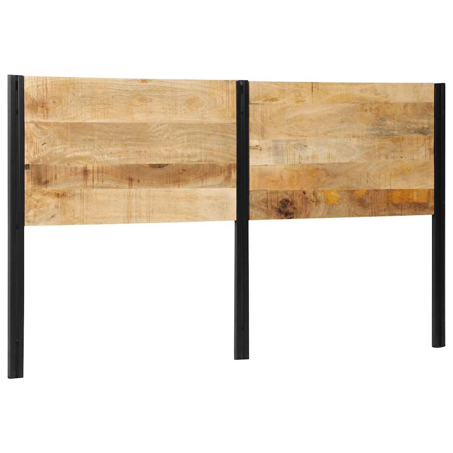 Hoofdeinde 180 cm massief hout mango en ijzer