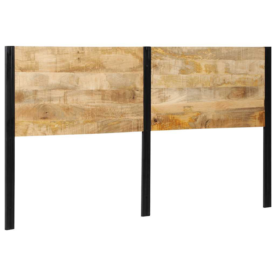 Hoofdeinde 180 cm massief hout mango en ijzer