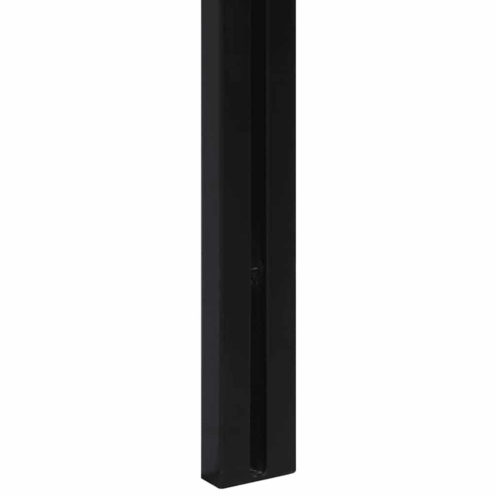 Hoofdeinde 180 cm massief hout mango en ijzer