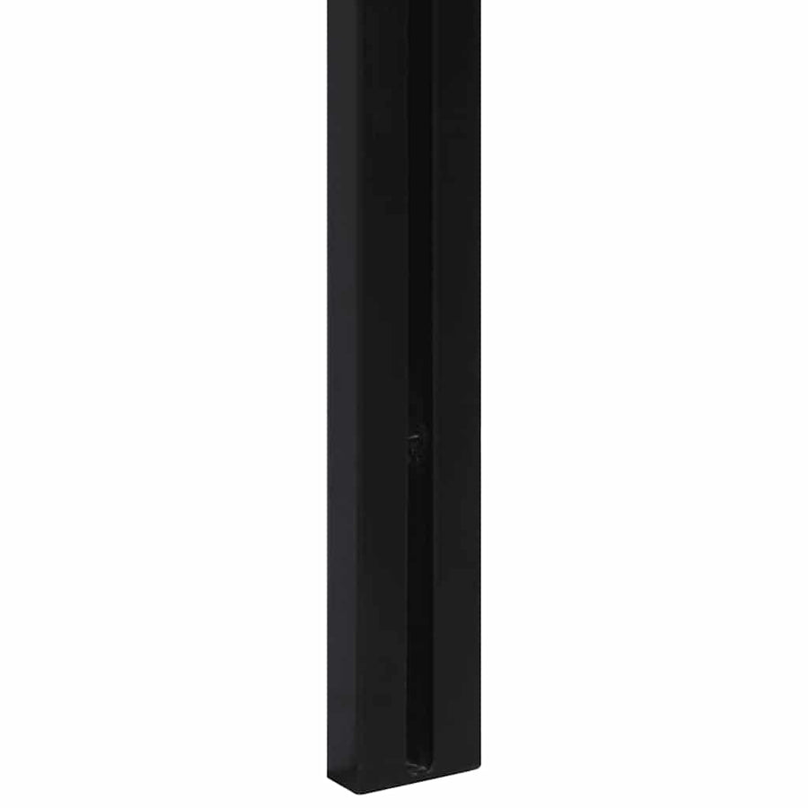 Hoofdeinde 180 cm massief hout mango en ijzer