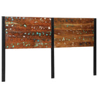 Headboard 180 cm solid recycled and iron
