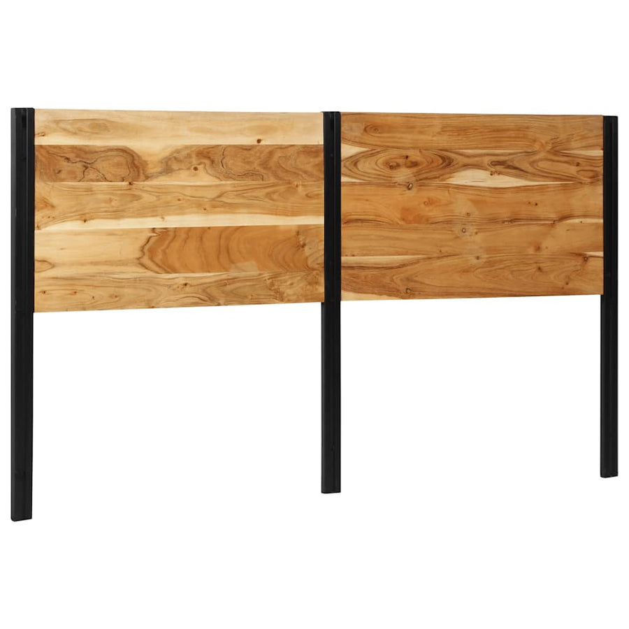 Hoofdeinde 180 cm massief hout acaciahout en ijzer
