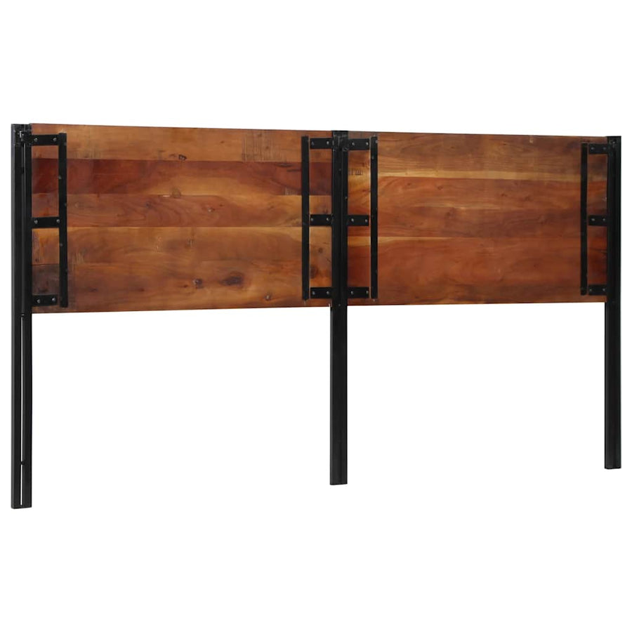 Hoofdeinde 200 cm massief gerecycled en ijzer