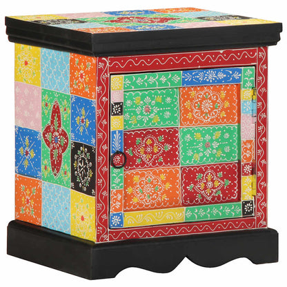 Nachtkastje 40x35x45 cm massief mangohout mango