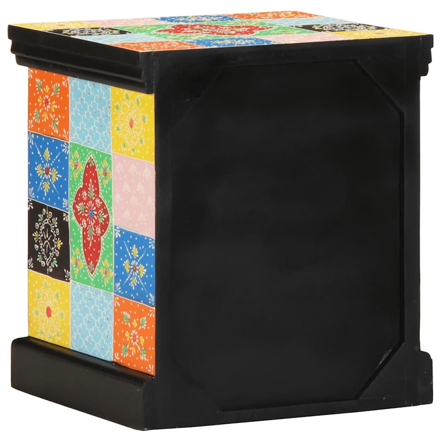 Nachtkastje 40x35x45 cm massief mangohout mango