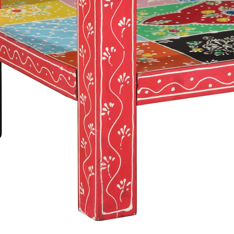 Wandtafel Met Lade Met Opslag Multikleur 80 X 35 X 76 Cm