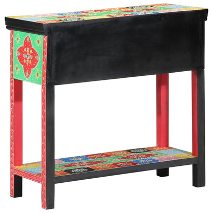 Wandtafel Met Lade Met Opslag Multikleur 80 X 35 X 76 Cm