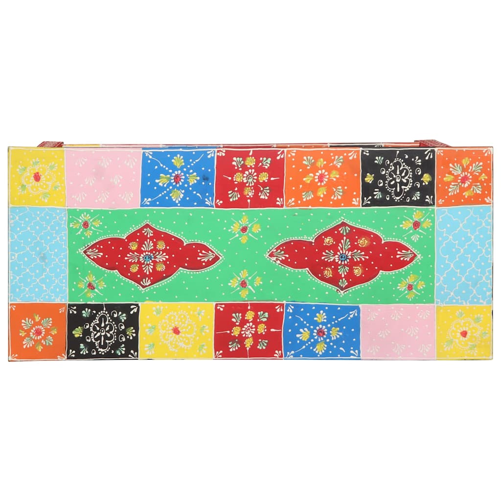 Wandtafel Met Lade Met Opslag Multikleur 80 X 35 X 76 Cm
