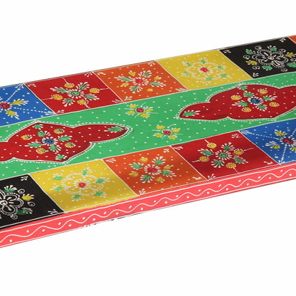 Wandtafel Met Lade Met Opslag Multikleur 100 X 30 X 77 Cm