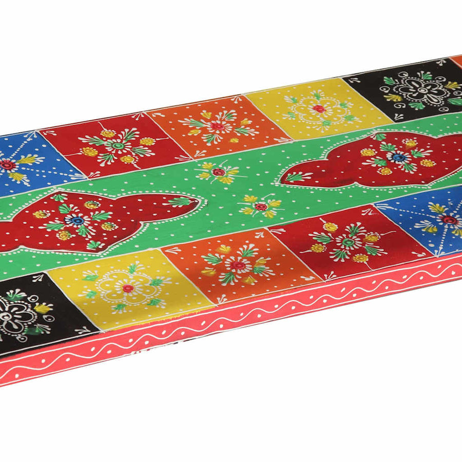 Wandtafel Met Lade Met Opslag Multikleur 100 X 30 X 77 Cm