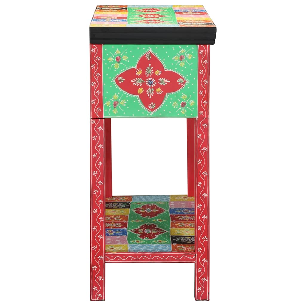 Wandtafel Met Lade Met Opslag Multikleur 100 X 30 X 77 Cm