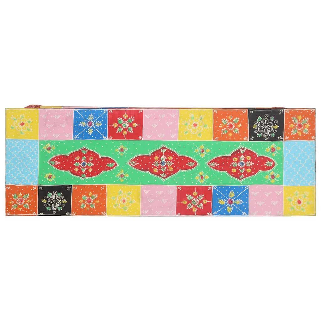 Wandtafel Met Lade Met Opslag Multikleur 100 X 30 X 77 Cm